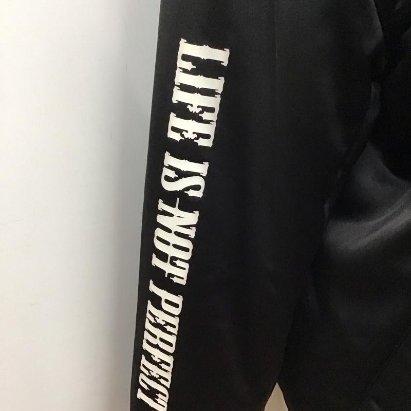 ザラメン ZARA MAN ジャケット、上着 ジャケット、ブレザー ジップアップジャケット ジャンパー ジャケット カジュアルジャケット アウター M 無地 黒 / ブラック /  メンズ USED 古着 中古 10124171