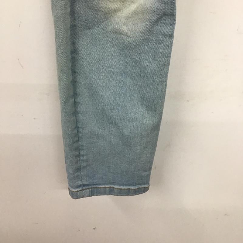 ザラメン ZARA MAN パンツ デニム、ジーンズ デニムパンツ スリムパンツ カジュアルパンツ ストレッチパンツ 42インチ ダメージ加工 インディゴ / インディゴ /  メンズ USED 古着 中古 10136646