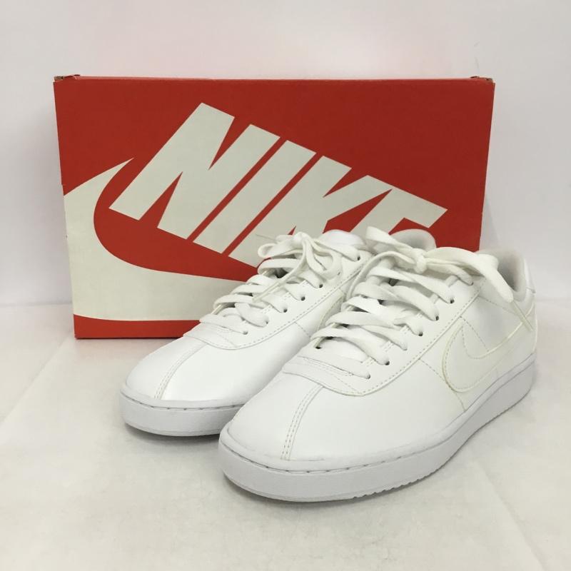 ナイキ NIKE スニーカー スニーカー 443627 102 BRUTEZ 24.5cm 箱有 24.5cm ロゴ、文字 白 / ホワイト /  レディース USED 古着 中古 10144821