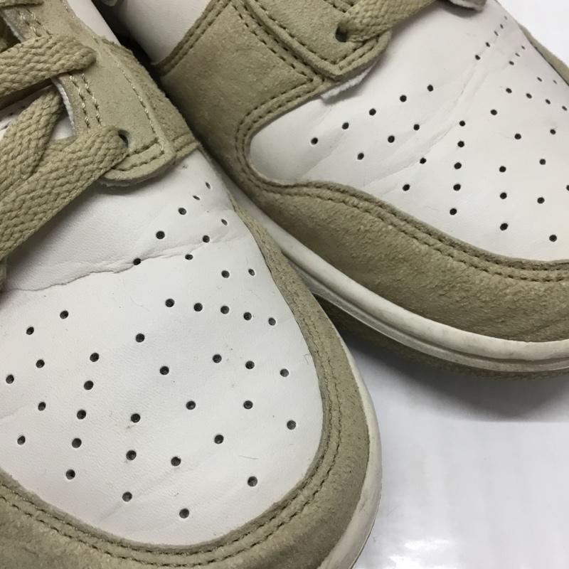 ナイキ NIKE スニーカー スニーカー DQ7679-001 DUNK HI RETRO PRM 27cm 27.0cm ロゴ、文字 ベージュ / ベージュ / X オフホワイト / オフホワイト /  メンズ USED 古着 中古 10119891