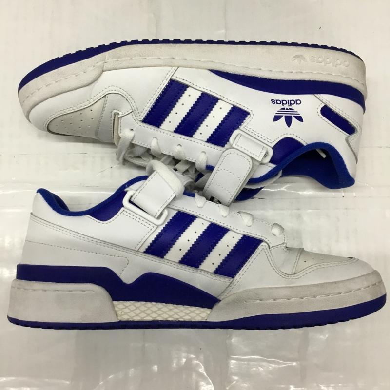 アディダス adidas スニーカー スニーカー FY7756 FORUM LOW 26.5cm 箱有 26.5cm ロゴ、文字 白 / ホワイト / X 青 / ブルー /  メンズ USED 古着 中古 10107847