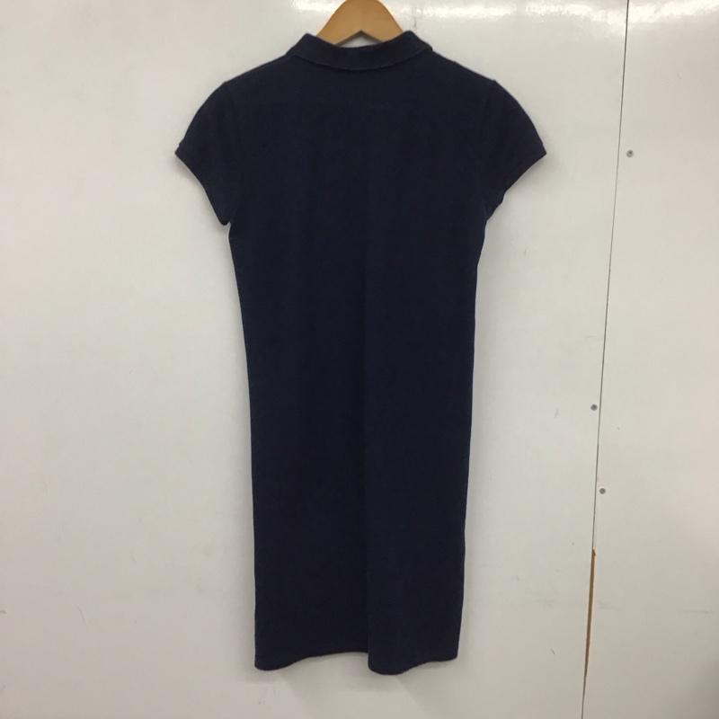ラルフローレン RALPHLAUREN ワンピース ミニスカート 160cm 無地 紺 / ネイビー /  ガールズ USED 古着 中古 10140368