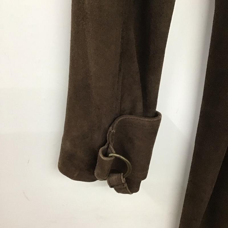 イネド INED コート コート一般 無地 茶 / ブラウン /  レディース USED 古着 中古 10133334