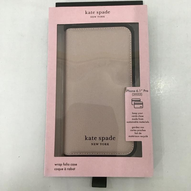 ケイトスペード Kate Spade ファッション小物 ファッション小物 KSIPH-255-PLVMB iPhone14 Pro iPhoneケース 手帳型 無地 桃 / ピンク /  レディース USED 古着 中古 10122850