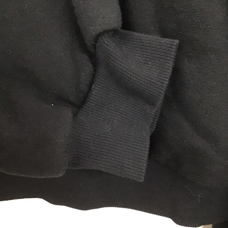 ザラ ZARA トレーナー 長袖 セーラー 襟付 S 無地 黒 / ブラック /  レディース USED 古着 中古 10141317