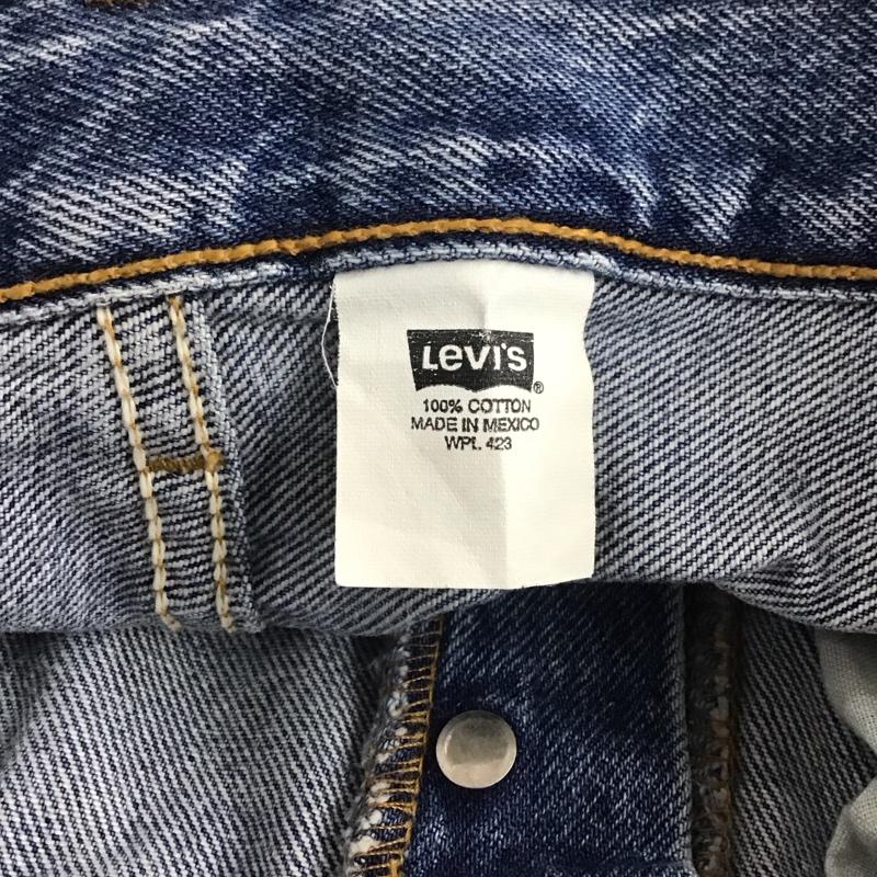 リーバイス Levi s パンツ デニム、ジーンズ 2001年 メキシコ製 501 28インチ 無地 水色 / ライトブルー /  レディース USED 古着 中古 10142776