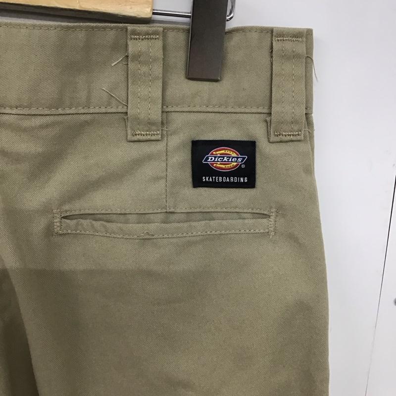 ディッキーズ Dickies パンツ ワークパンツ、ペインターパンツ ワークパンツ ワイドパンツ カジュアルパンツ 30インチ 無地 ベージュ / ベージュ /  メンズ USED 古着 中古 10140954