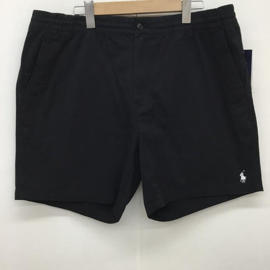ポロラルフローレン POLO RALPH LAUREN パンツ ショートパンツ XL ロゴ、文字 黒 / ブラック /  メンズ USED 古着 中古 10133769