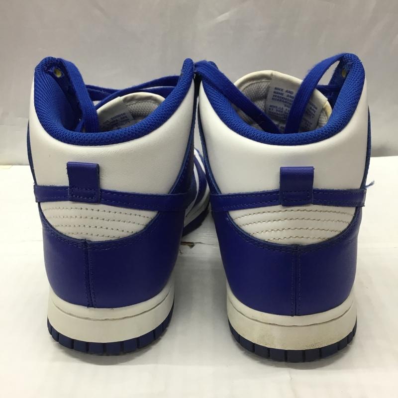 ナイキ NIKE スニーカー スニーカー DD1399-102 DUNK HI RETRO 26.5cm 箱有 26.5cm ロゴ、文字 白 / ホワイト / X 青 / ブルー /  メンズ USED 古着 中古 10118687