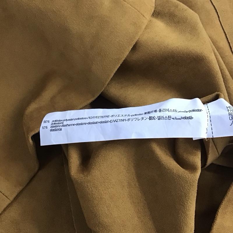 ザラ ZARA スカート ミニスカート S 無地 茶 / ブラウン /  レディース USED 古着 中古 10142918