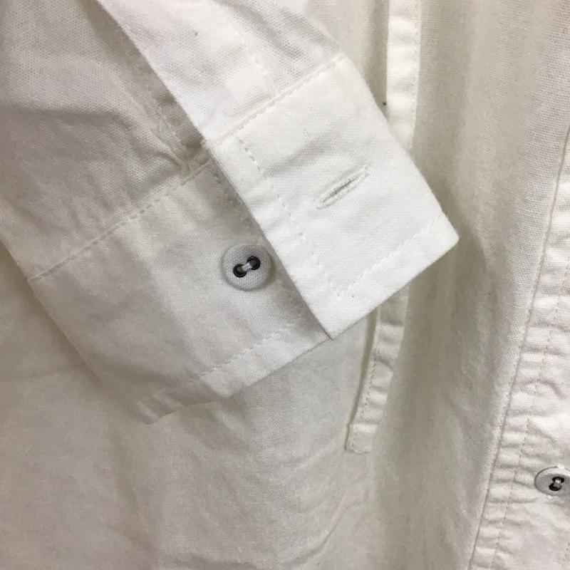 サマンサモスモス Samansa Mos2 ワンピース ロングスカート 1102291 シャツワンピース 長袖 ドロスト FREE 無地 白 / ホワイト /  レディース USED 古着 中古 10146509