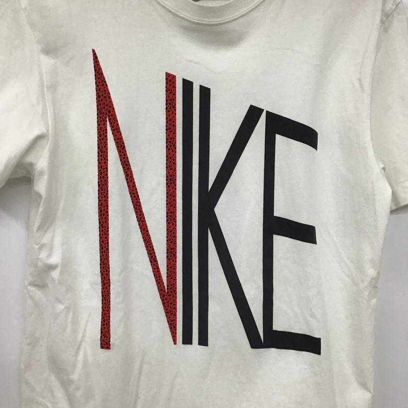 ナイキ NIKE Tシャツ 半袖 611920-100 半袖カットソー プリントTシャツ クルーネックカットソー M ロゴ、文字 白 / ホワイト /  メンズ USED 古着 中古 10147059