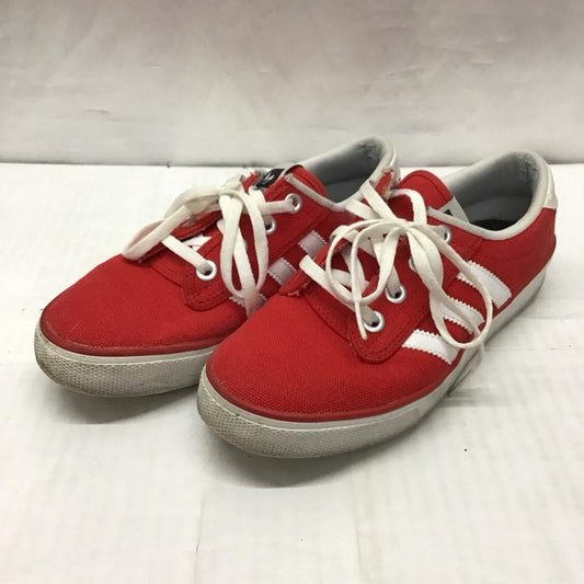 アディダス adidas スニーカー スニーカー D69237 KIEL キール 23cm 23.0cm ロゴ、文字 赤 / レッド / X 白 / ホワイト /  レディース USED 古着 中古 10118786