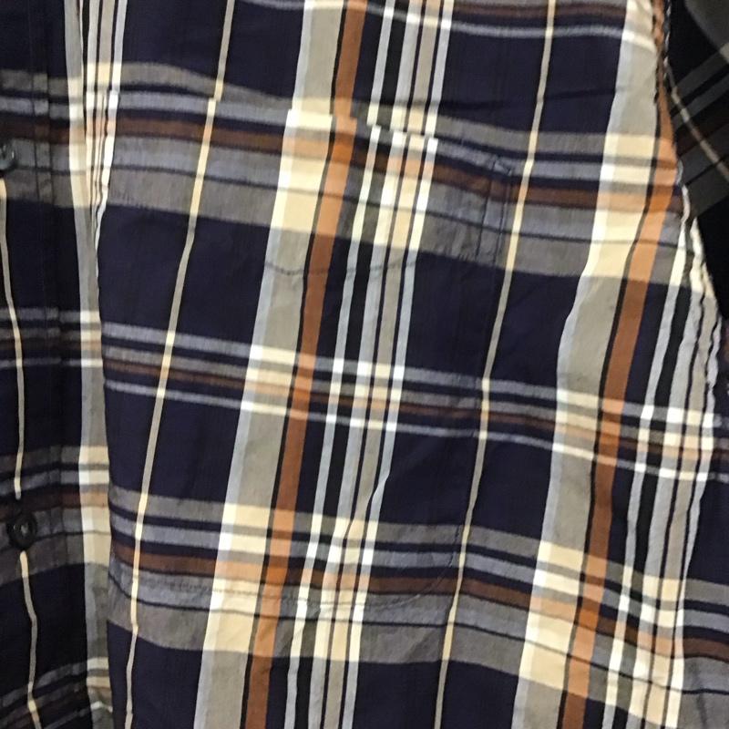 フリークスストア FREAK S STORE シャツ、ブラウス 半袖 半袖シャツ チェックシャツ カラーシャツ L チェック マルチカラー / マルチカラー /  メンズ USED 古着 中古 10137446