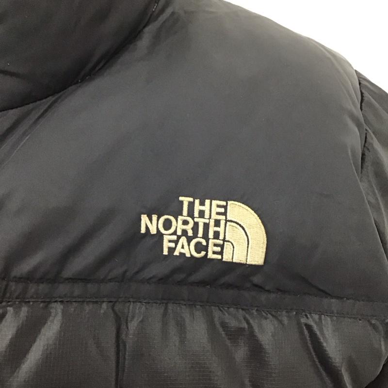 ザノースフェイス THE NORTH FACE ジャケット、上着 ジャンパー、ブルゾン ジップアップジャケット ジャンパー ダウンジャケット カジュアルジャケット アウター ロゴ、文字 黒 / ブラック /  メンズ USED 古着 中古 10122784