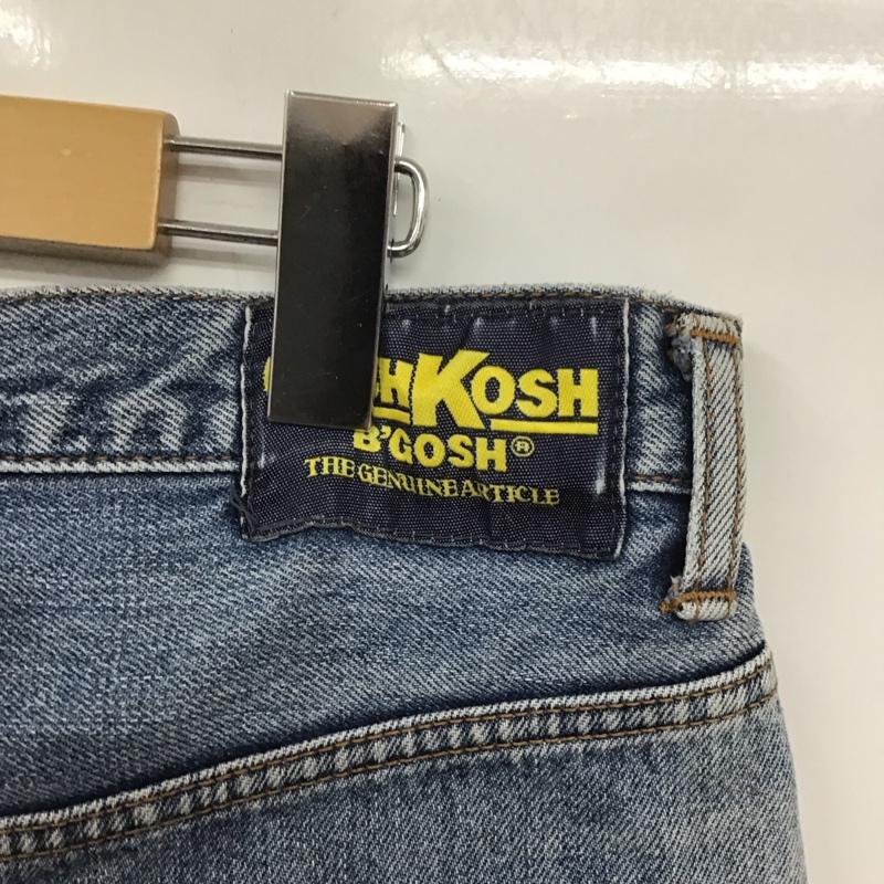 オシュコシュ OSHKOSH パンツ デニム、ジーンズ デニムパンツ ワイドパンツ カジュアルパンツ 32インチ 無地 インディゴ / インディゴ /  メンズ USED 古着 中古 10129274