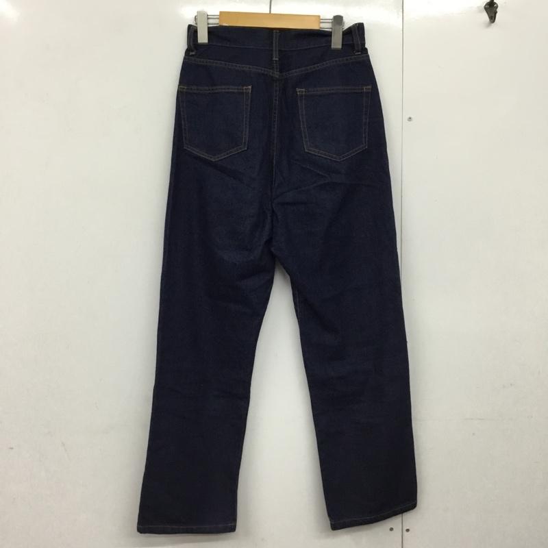 ローリーズファーム LOWRYS FARM パンツ デニム、ジーンズ LFD5001AD ハイウェスト L 無地 インディゴ / インディゴ /  レディース USED 古着 中古 10144679