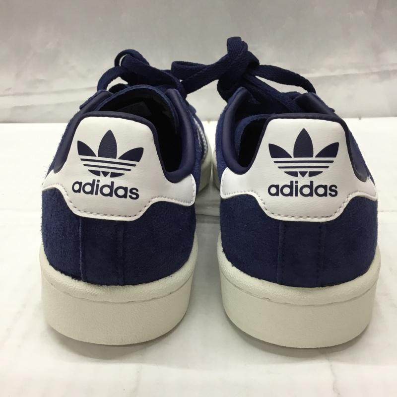 アディダス adidas スニーカー スニーカー BZ0086 Originals CAMPUS 23cm 23.0cm ロゴ、文字 紺 / ネイビー / X 白 / ホワイト /  レディース USED 古着 中古 10110609