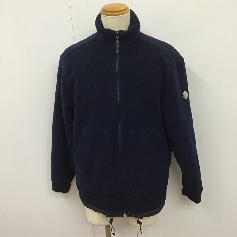 モンクレール MONCLER ジャケット、上着 ジャケット、ブレザー 90s husky ジップアップジャケット アウター リバーシブル 無地 紺 / ネイビー /  メンズ USED 古着 中古 10123889