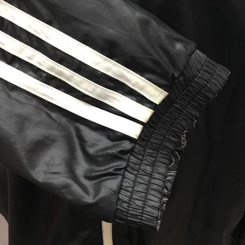 アディダス adidas ジャケット、上着 ジャンパー、ブルゾン p21170 リバーシブルロゴブルゾン 無地 X 総柄 黒 / ブラック /  メンズ USED 古着 中古 10108899