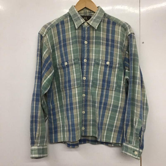 ダブルアールエル ラルフローレン RRL RALPH LAUREN シャツ、ブラウス 長袖 長袖シャツ チェックシャツ カラーシャツ 90s M チェック マルチカラー / マルチカラー /  メンズ USED 古着 中古 10140783