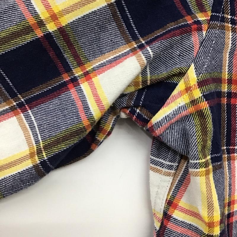 ディッキーズ Dickies シャツ、ブラウス 長袖 長袖シャツ チェックシャツ カラーシャツ M チェック マルチカラー / マルチカラー /  メンズ USED 古着 中古 10142624