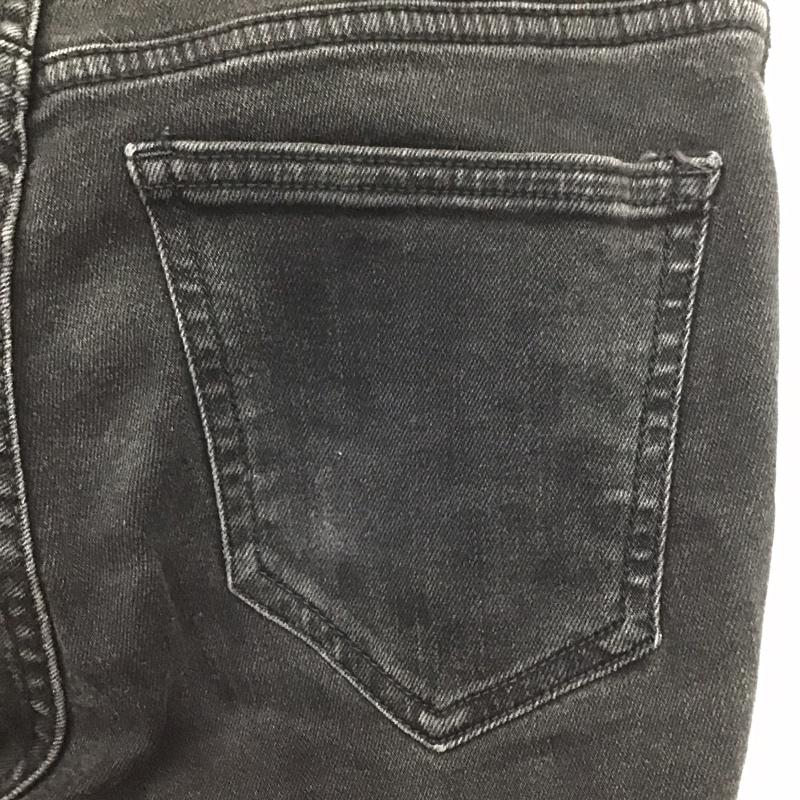 ザラ ZARA パンツ デニム、ジーンズ スキニー ストレッチ 無地 黒 / ブラック /  レディース USED 古着 中古 10109715