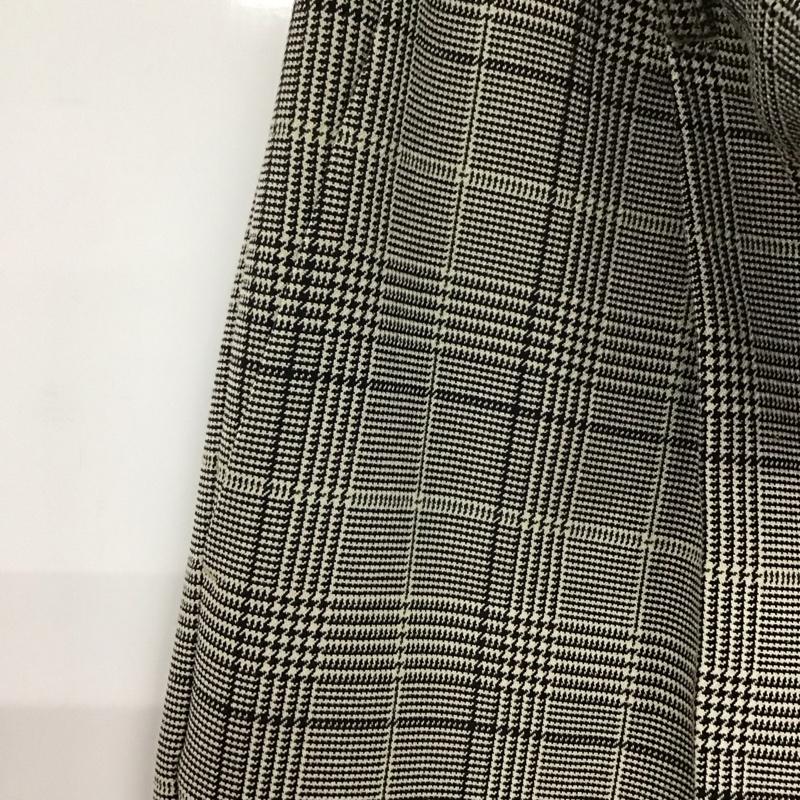 レプシィム LEPSIM パンツ スラックス S チェック 灰 / グレー /  レディース USED 古着 中古 10143401