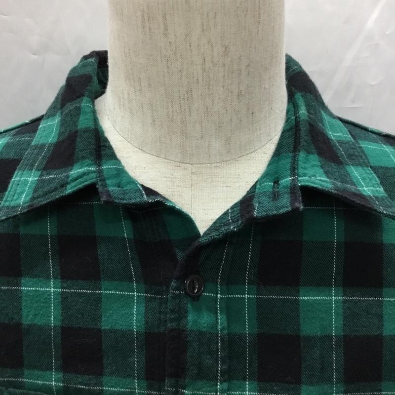 ショット Shott シャツ、ブラウス 長袖 チェックシャツ L チェック マルチカラー / マルチカラー /  メンズ USED 古着 中古 10108915