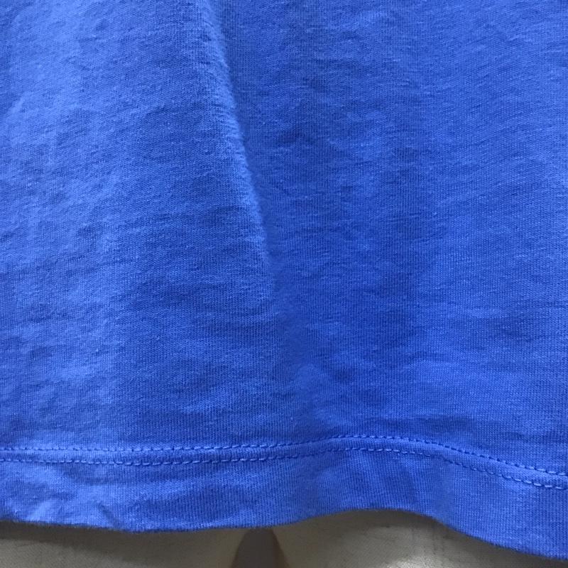 ギャップ GAP Tシャツ 半袖 JAC BAS ARCH T クルーネック S ロゴ、文字 青 / ブルー /  メンズ USED 古着 中古 10115555