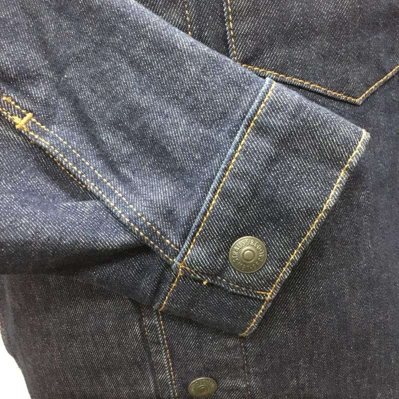 リーバイストラウスアンドコー Levi Strauss & co. ジャケット、上着 ジャケット、ブレザー デニムジャケット カラージャケット 長袖ジャケット ブルゾン Gジャン S 無地 インディゴ / インディゴ /  メンズ USED 古着 中古 10120133