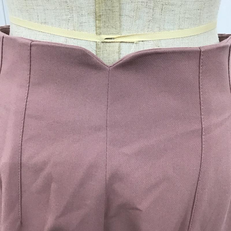 ザラ ZARA パンツ スラックス 7901 132 172 ハイウエストパンツ S 無地 桃 / ピンク /  レディース USED 古着 中古 10112621