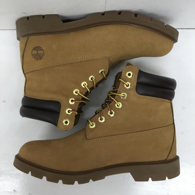 ティンバーランド Timberland ブーツ ショートブーツ TB1A27TP231 27.0cm ロゴ、文字 茶 / ブラウン /  メンズ USED 古着 中古 10140919