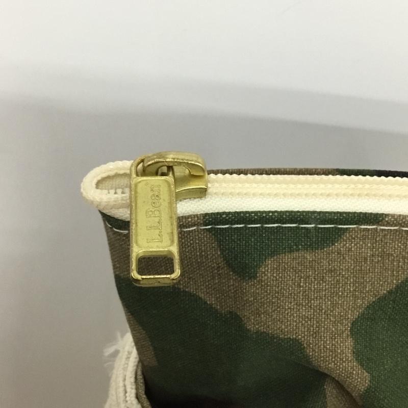 エルエルビーン L.L.Bean トートバッグ トートバッグ 112644 ジップトップ BOAT AND TOTE キャンバス カモフラージュ柄・迷彩 マルチカラー / マルチカラー /  メンズ USED 古着 中古 10145858
