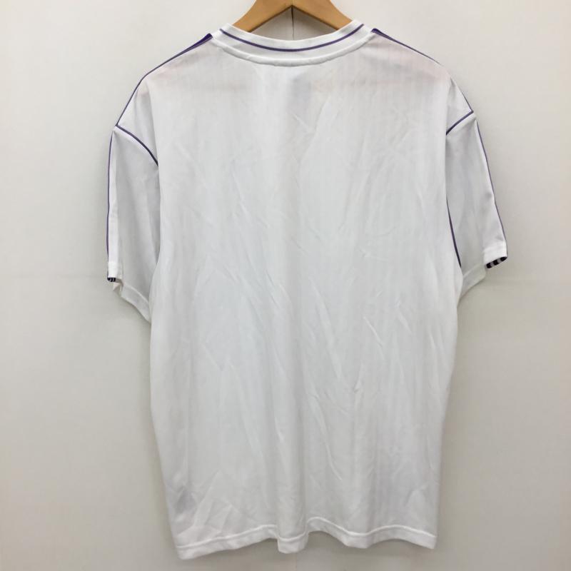 アディダス adidas カットソー 半袖 JF2581 RM TERRACE ICON レアルマドリード XL ロゴ、文字 白 / ホワイト /  メンズ USED 古着 中古 10136802