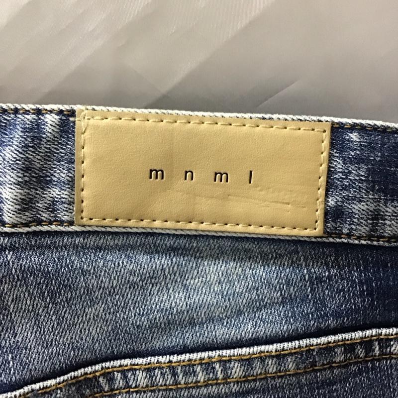 ミニマル mnml パンツ デニム、ジーンズ デニムパンツ スリムパンツ ストレッチパンツ ジーンズ 34 無地 インディゴ / インディゴ /  メンズ USED 古着 中古 10114363