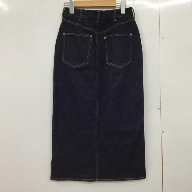 フリークスストア FREAK S STORE スカート ロングスカート デニムスカート XS 無地 インディゴ / インディゴ /  レディース USED 古着 中古 10150503