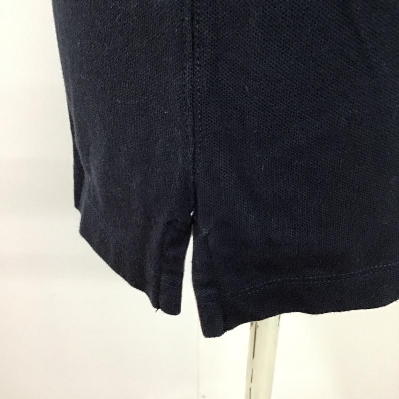 ポロジーンズカンパニー POLO JEANS COMPANY ポロシャツ 半袖 ,半袖ポロシャツ 半袖カットソー カラーシャツ M ロゴ、文字 紺 / ネイビー /  レディース USED 古着 中古 10115919
