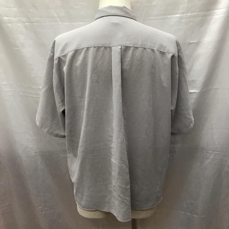 カンゴール KANGOL シャツ、ブラウス 半袖 L ワンポイント 灰 / グレー /  メンズ USED 古着 中古 10117045