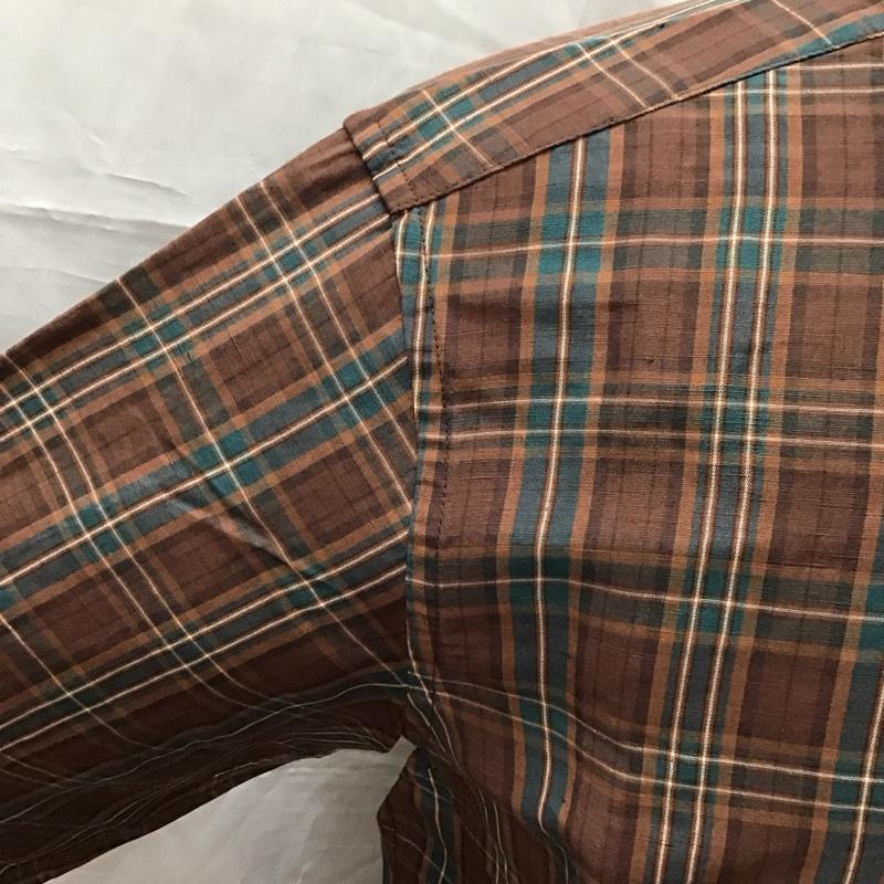 インヘリット INHERIT シャツ、ブラウス 長袖 長袖シャツ カラーシャツ ポケットシャツ 長袖カットソー チェックシャツ XL チェック マルチカラー / マルチカラー /  メンズ USED 古着 中古 10114362