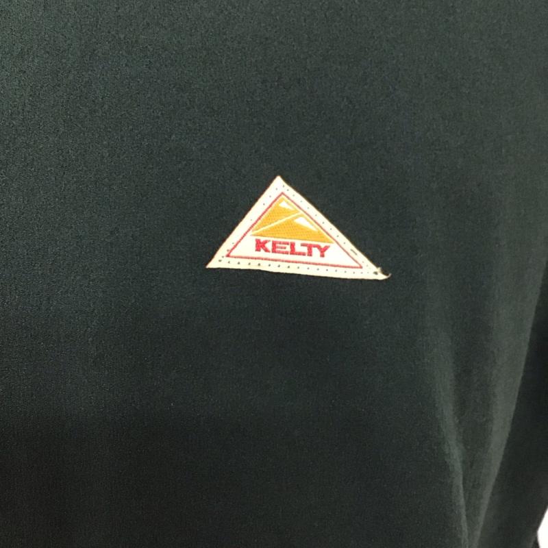 ケルティ KELTY Tシャツ 半袖 半袖カットソー プリントTシャツ クルーネックカットソー S ロゴ、文字 緑 / グリーン /  メンズ USED 古着 中古 10115945