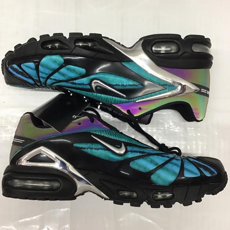 ナイキ NIKE スニーカー スニーカー CQ8714 001 AIR MAX TAILWIND 5 SKEPTA 27.5cm 箱有 27.5cm ロゴ、文字 黒 / ブラック / X 青 / ブルー / X 銀 / シルバー /  メンズ USED 古着 中古 10112178