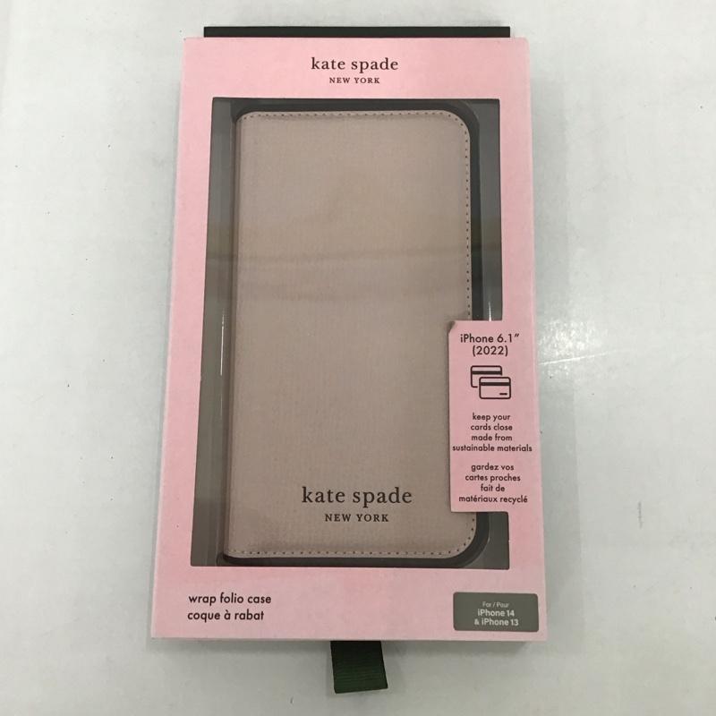 ケイトスペード Kate Spade ファッション小物 ファッション小物 KSIPH-254-PLVMB iPhone14 手帳型 iPhoneケース 無地 桃 / ピンク /  レディース USED 古着 中古 10124311