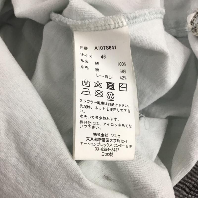 ミハラヤスヒロ MIHARAYASUHIRO Tシャツ 半袖 a10ts641 SHIRTLAYEREDTEE プリントTシャツ 46 プリント マルチカラー / マルチカラー /  メンズ USED 古着 中古 10146731