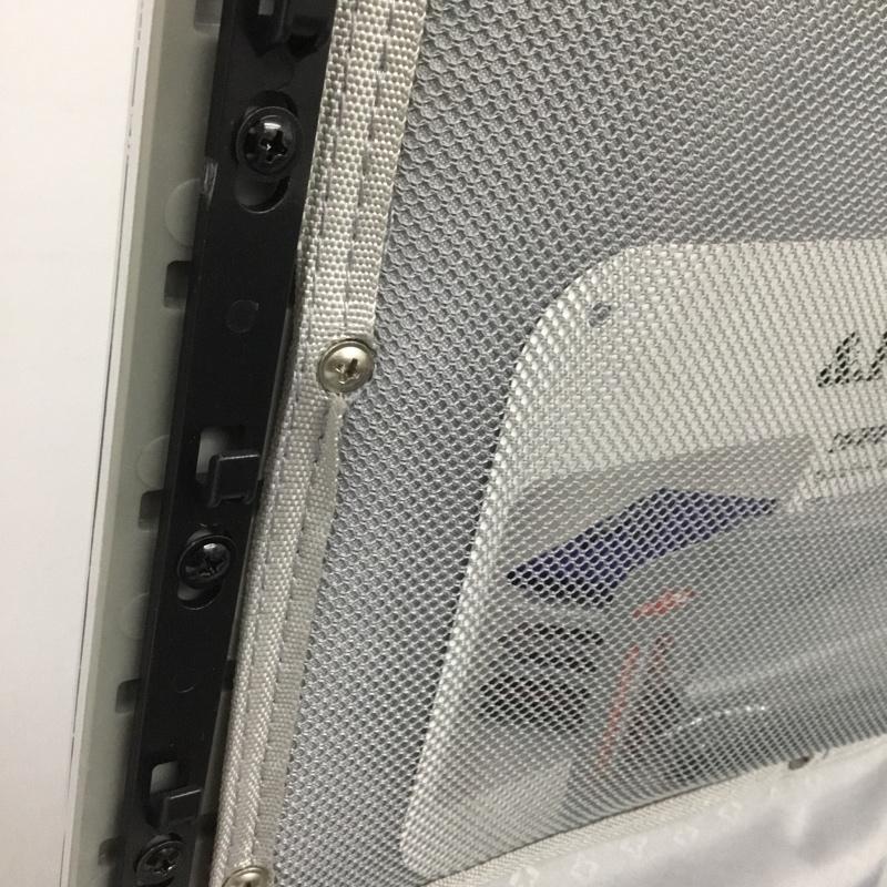 アンドフラット &.FLAT スーツケース、トランク スーツケース、トランク FL14-4-00001 折りたたみ ハードキャリーバッグ キャリーケース 箱有 ロゴ、文字 銀 / シルバー /  メンズ USED 古着 中古 10137512