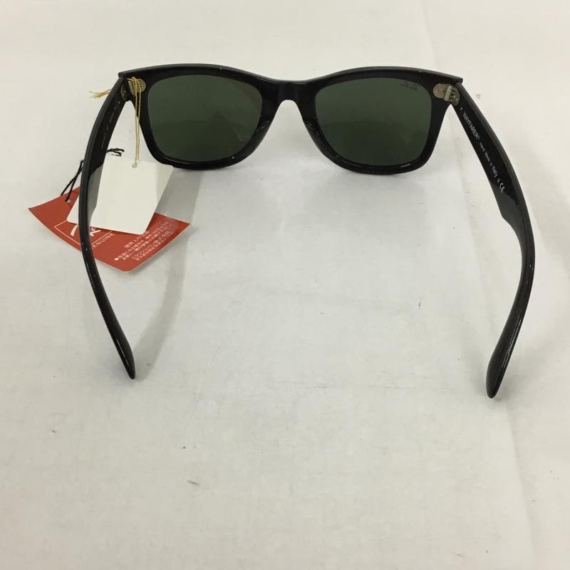 レイバン Ray-Ban めがね・サングラス サングラス RB2140-F WAYFARER カラーレンズ ケース付き ロゴ、文字 黒 / ブラック /  メンズ USED 古着 中古 10129415