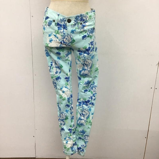 エモダ EMODA パンツ デニム、ジーンズ スリムパンツ カジュアルパンツ ストレートパンツ ストレッチパンツ 2 プリント マルチカラー / マルチカラー /  レディース USED 古着 中古 10116993