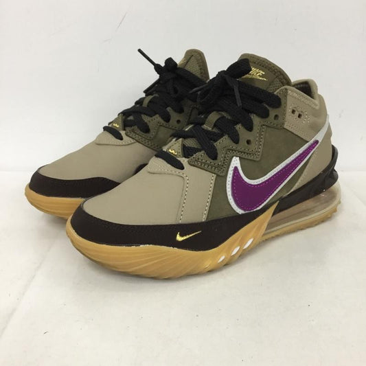 ナイキ NIKE スニーカー スニーカー CW3153-200 LEBRON 18 LOW NRG 23cm 23.0cm ロゴ、文字 ベージュ / ベージュ / X 紫 / パープル / X 茶 / ブラウン /  レディース USED 古着 中古 10136923