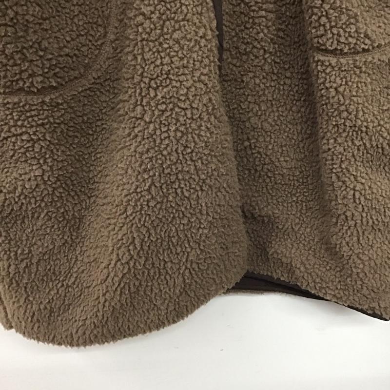 フリークスストア FREAK S STORE コート コート一般 F19-LG-103 ボアコート スタンドカラー ロング丈 FREE 無地 茶 / ブラウン /  レディース USED 古着 中古 10146618