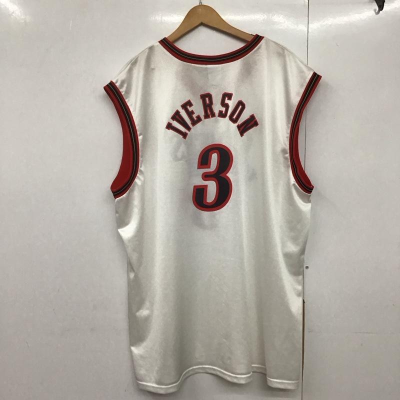 チャンピオン Champion タンクトップ タンクトップ タンクトップ ノースリーブカットソー クルーネック ユニフォーム XXL ロゴ、文字 白 / ホワイト /  メンズ USED 古着 中古 10144190